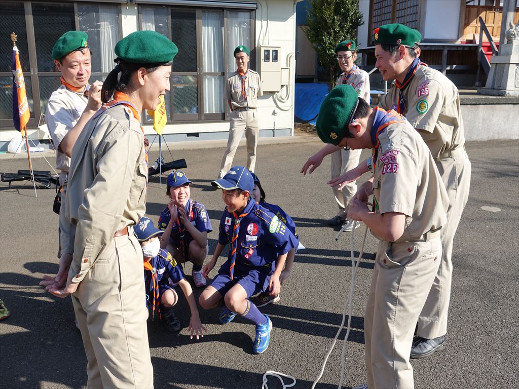 ラリーが終了しても興奮が収まらない