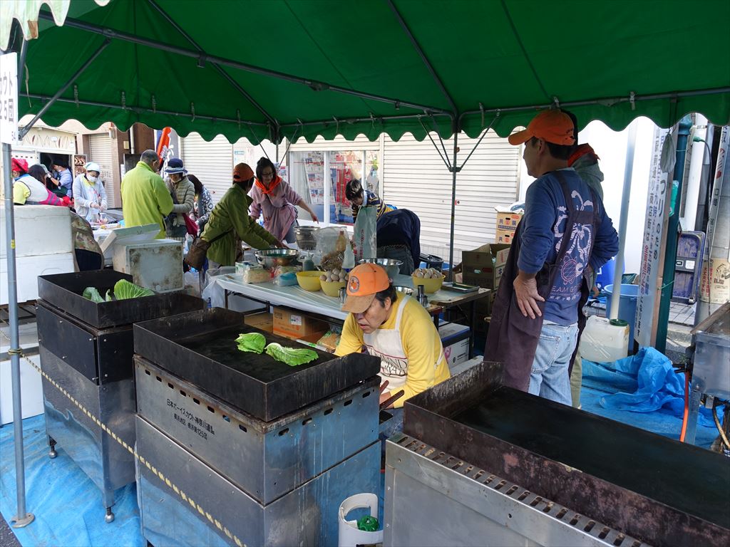 中山祭りは長丁場準備に余念なし